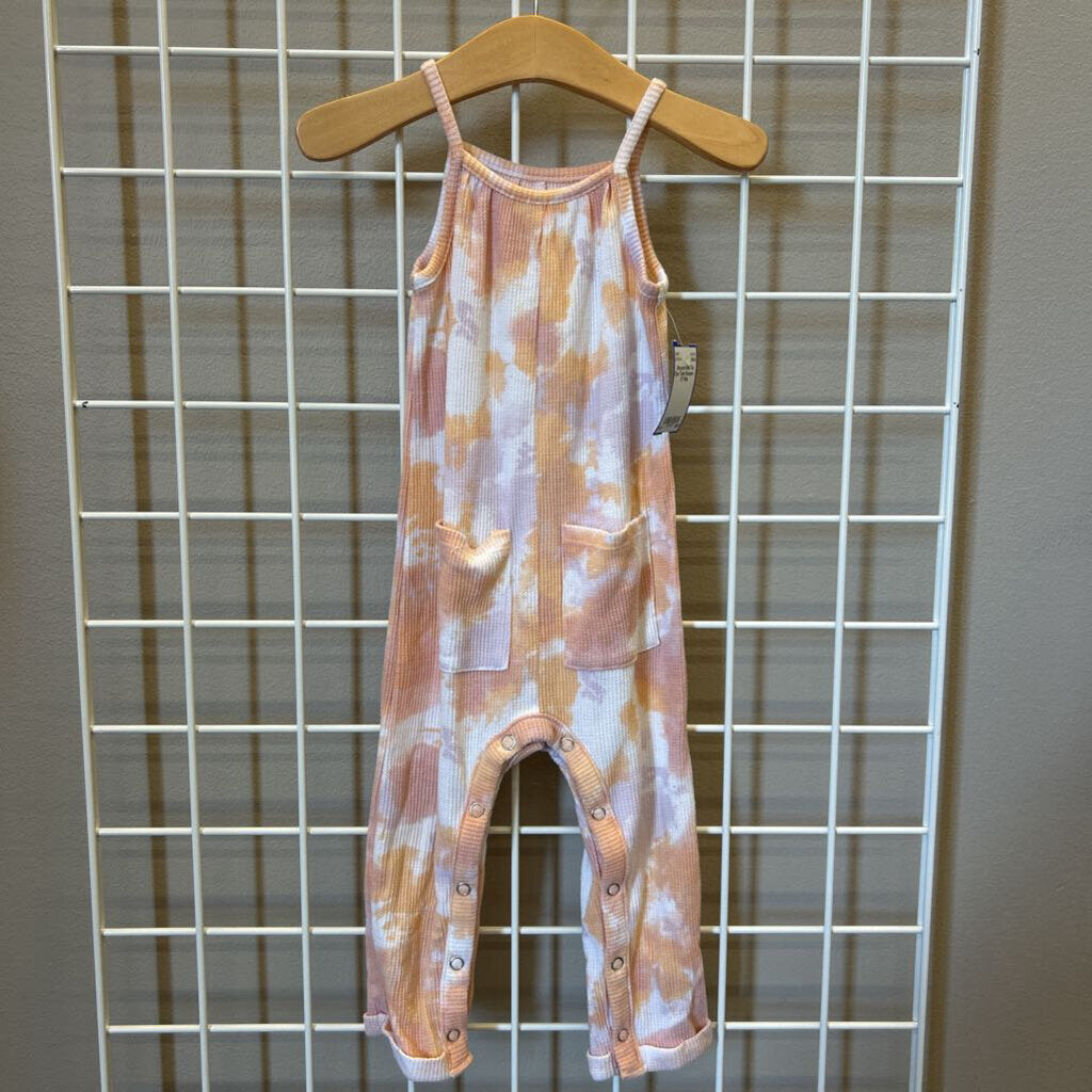 Greyson Mini Tie Dye Tank Romper - 2T