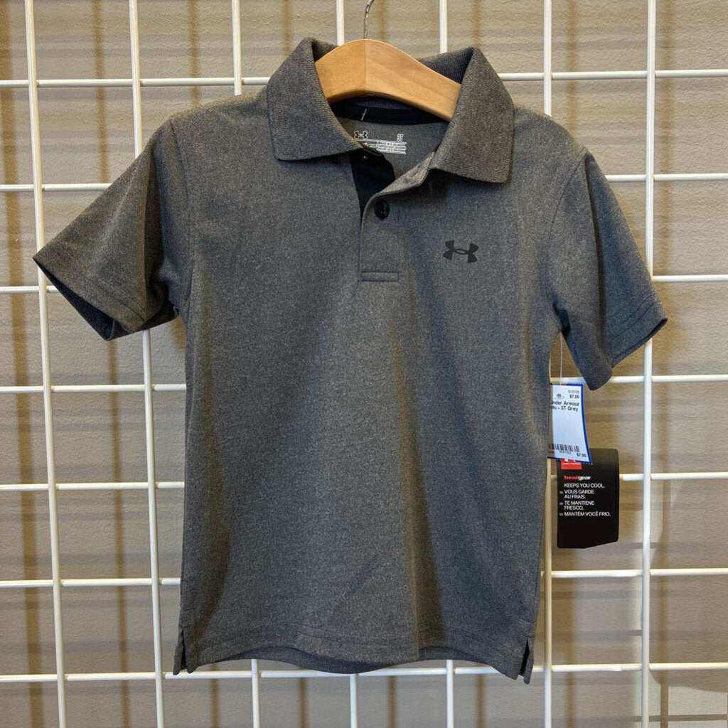 NWT Under Armour SS Polo - 3T