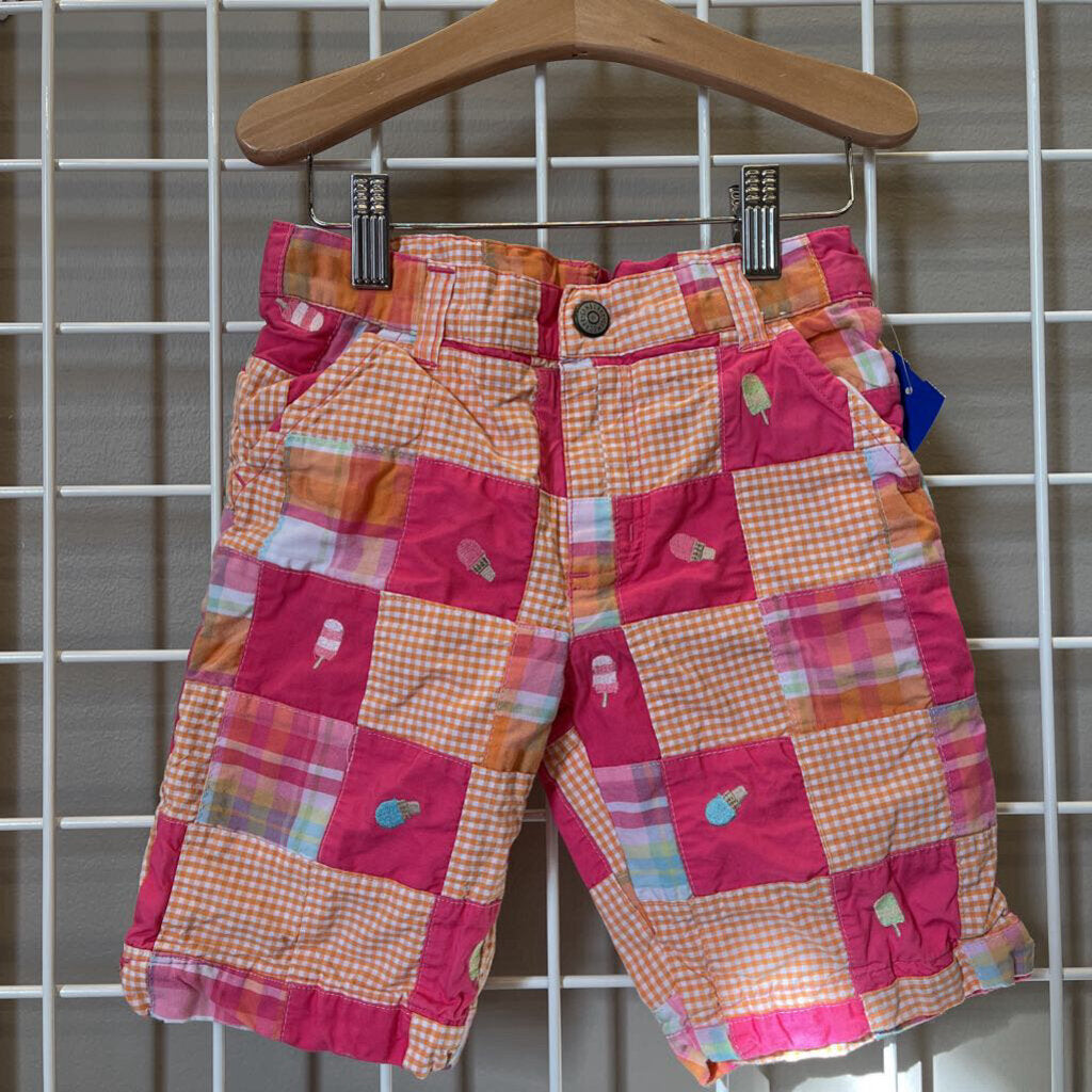 Gymboree Plaid Ice Cream Shorts - 7
