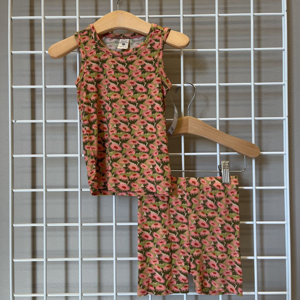 Kate Quinn Floral Bamboo Two Pc Set - 18/24m
