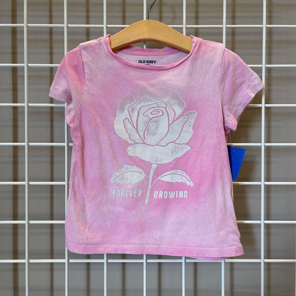 Old Navy Rose SS Tee - 6/7