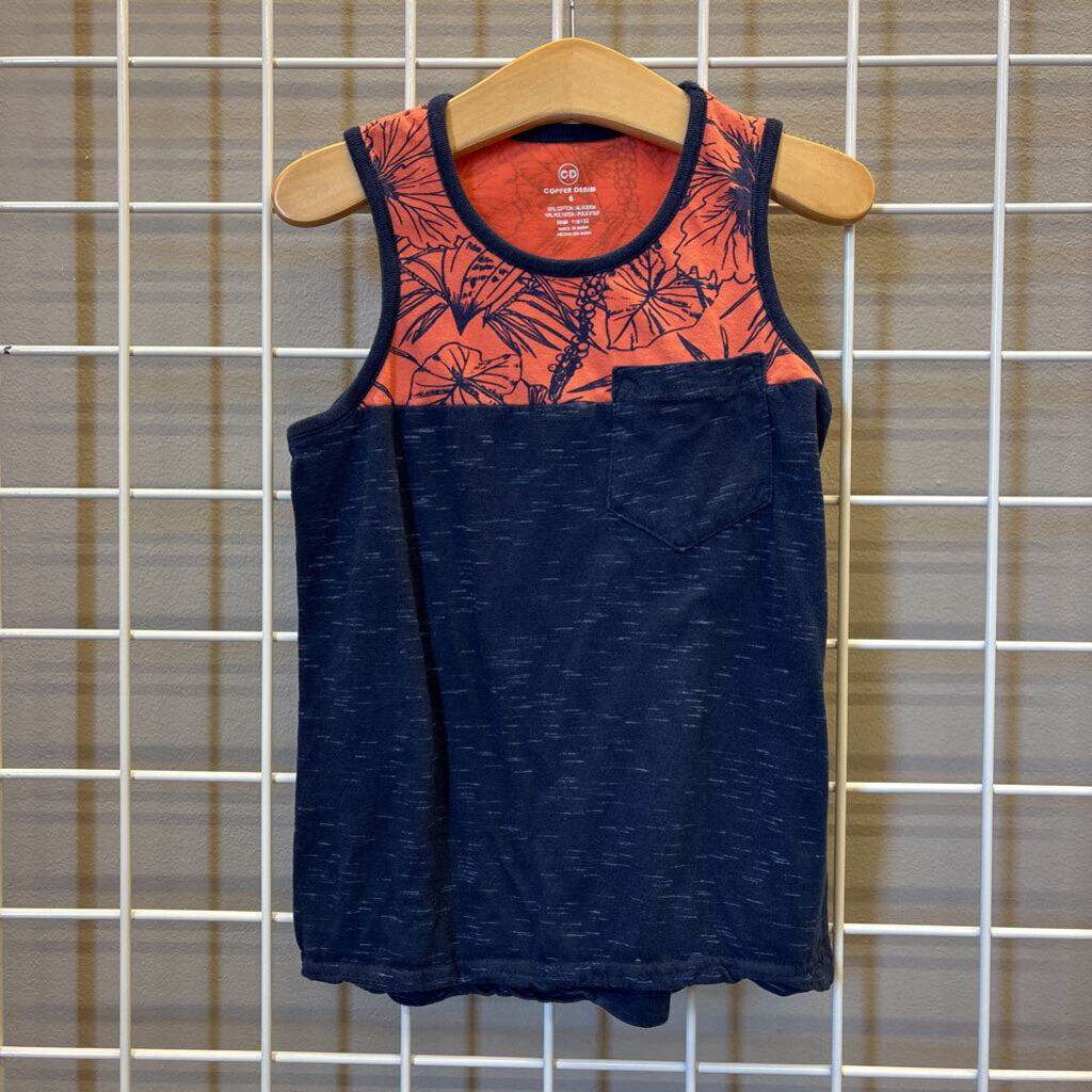 Copper Denim Pocket Tank - 6