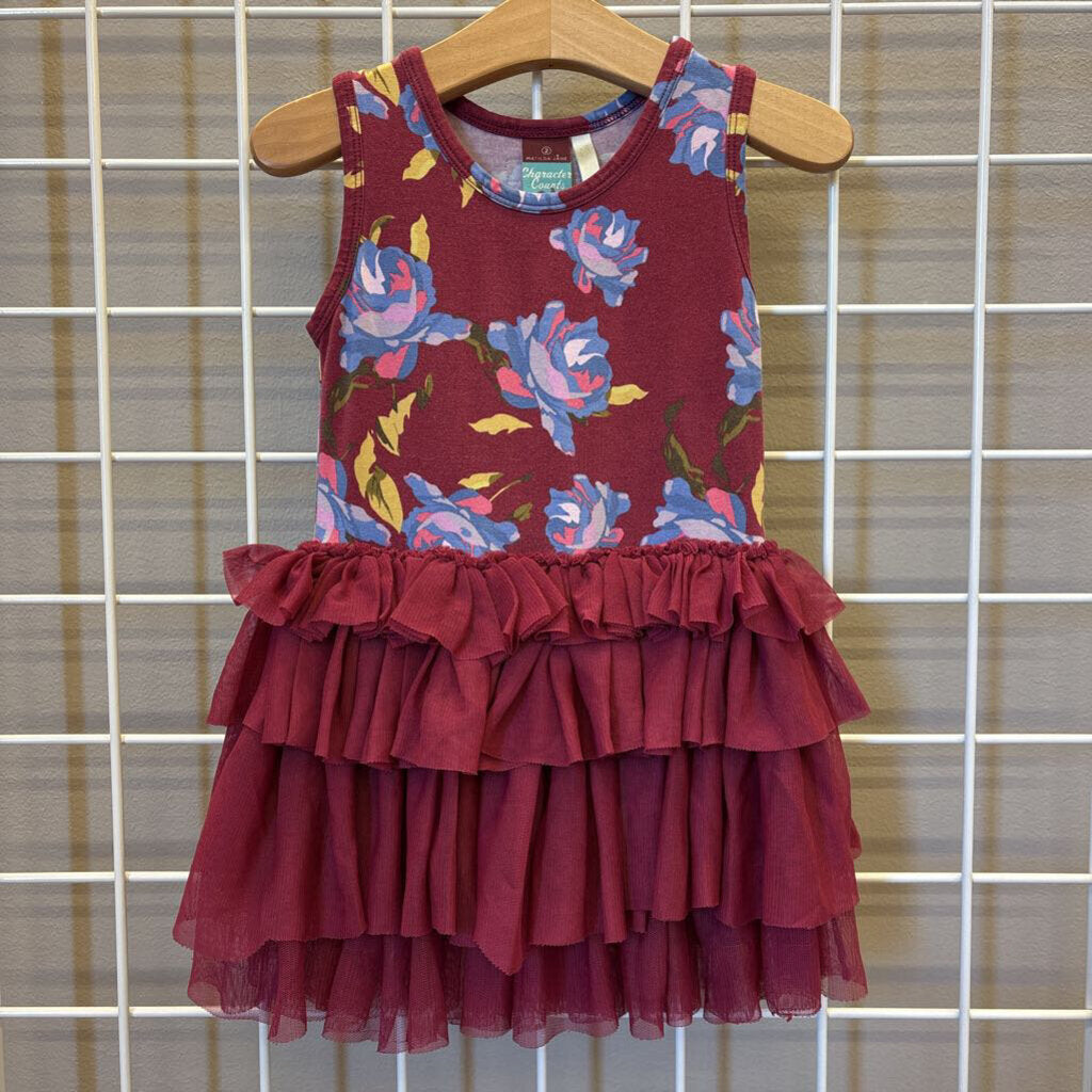 Matilda Jane Floral & Tulle Tank Dress - 2