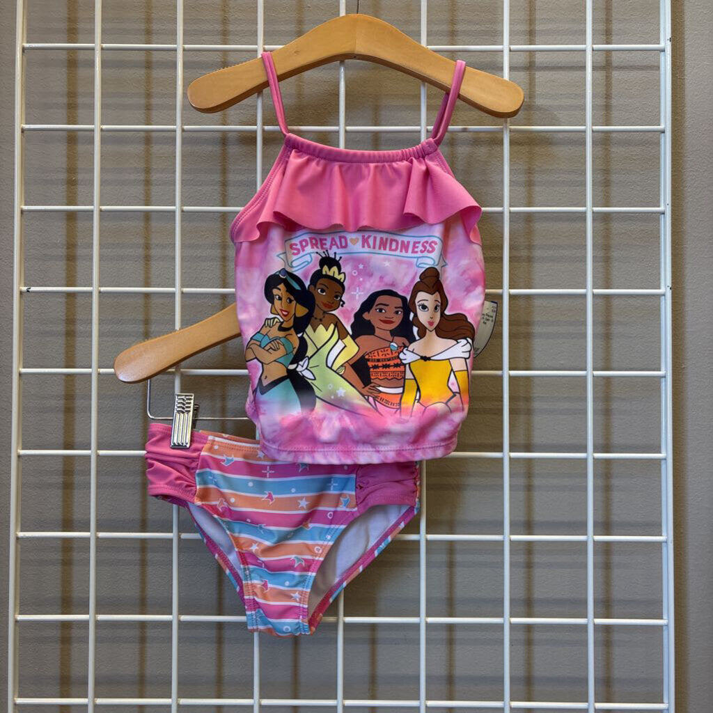 Disney Princess Two Pc Swim - 6x