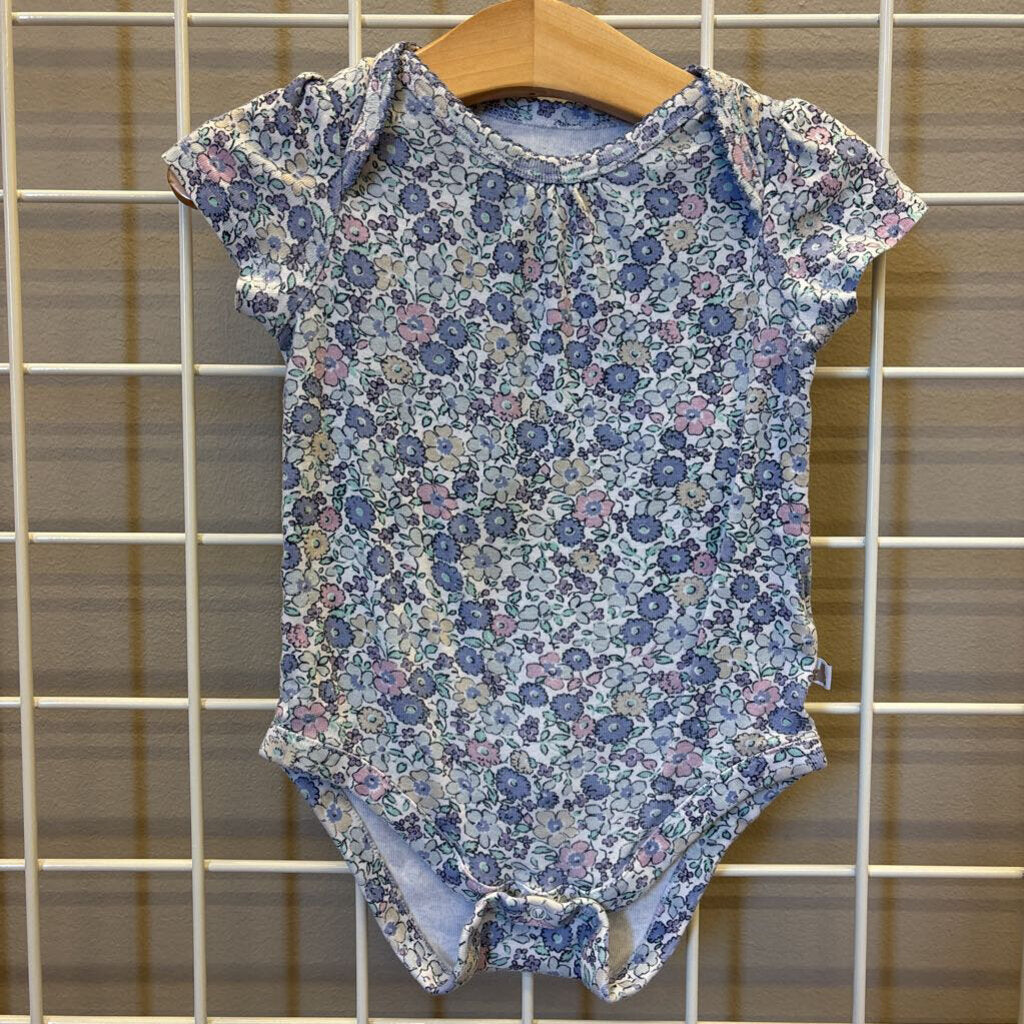 Baby Gap Floral SS Onesies - 6/12m