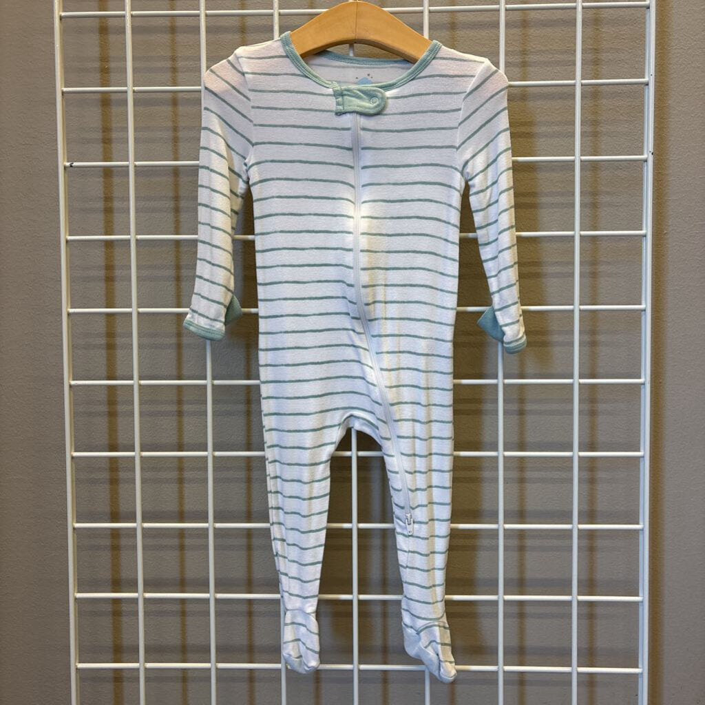 Cloud Island Stripe Zip Sleeper - 6/9m