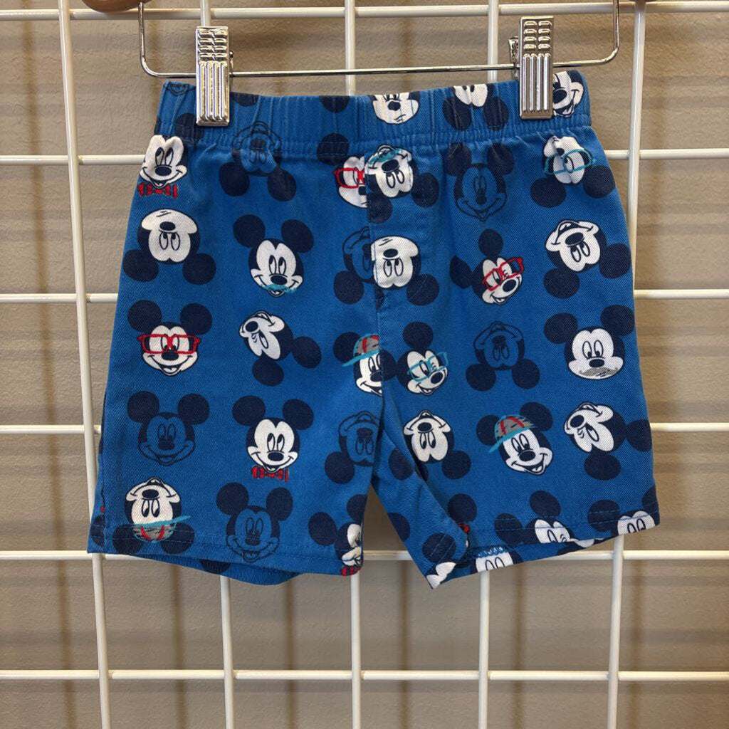 Disney Baby Mickey Shorts - 6/9m