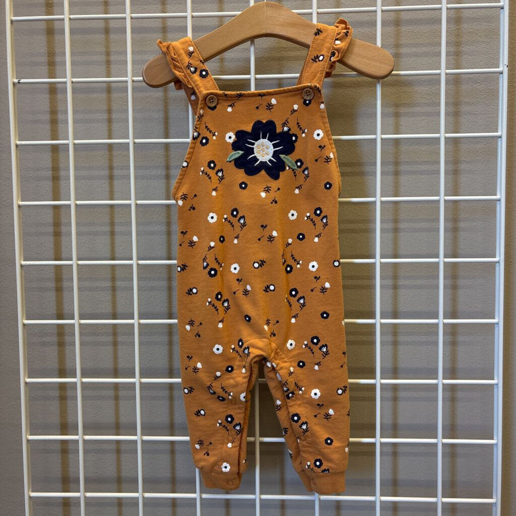 PL Baby Floral Tank Coverall - 9M