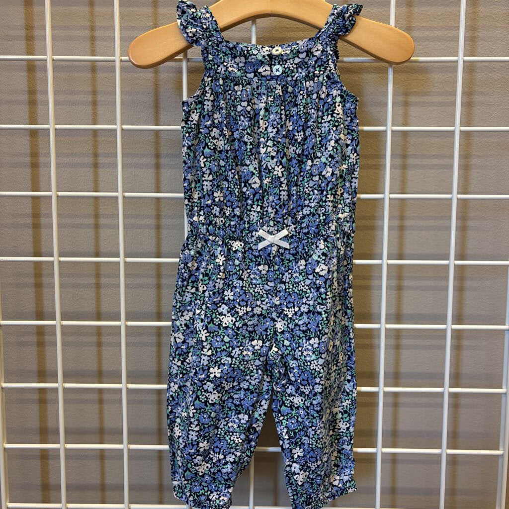 Carter's Floral Tank Romper - 6M
