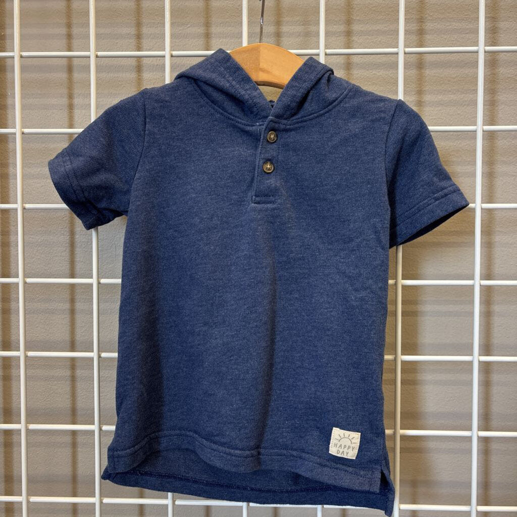 Carter's Hooded SS Tee - 3T