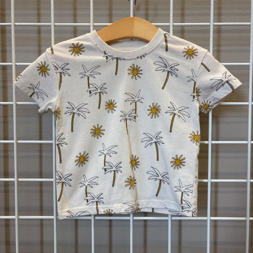 Grayson Mini Palm Tree SS Tee - 18M