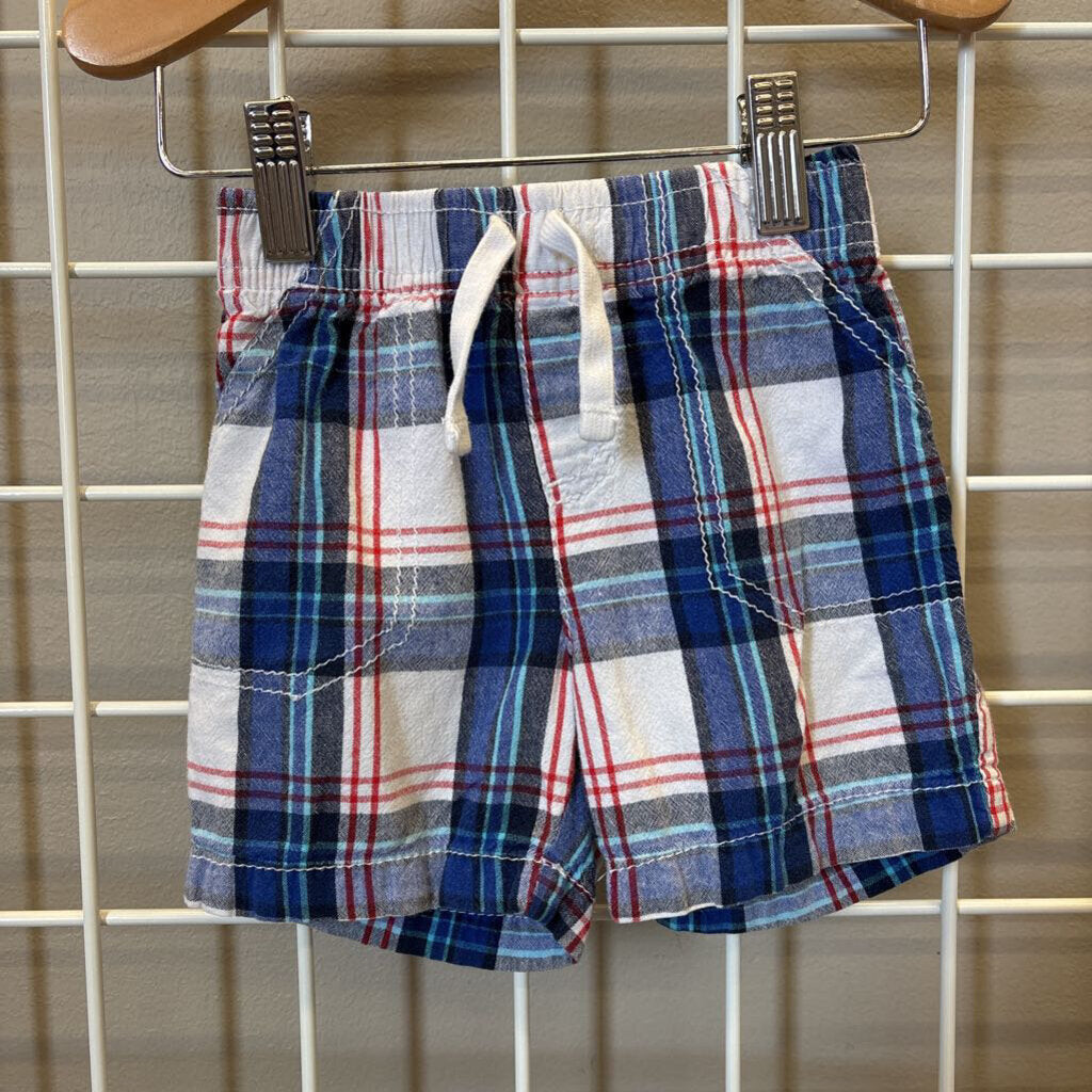 Jumping Beans Plaid Shorts - 18M