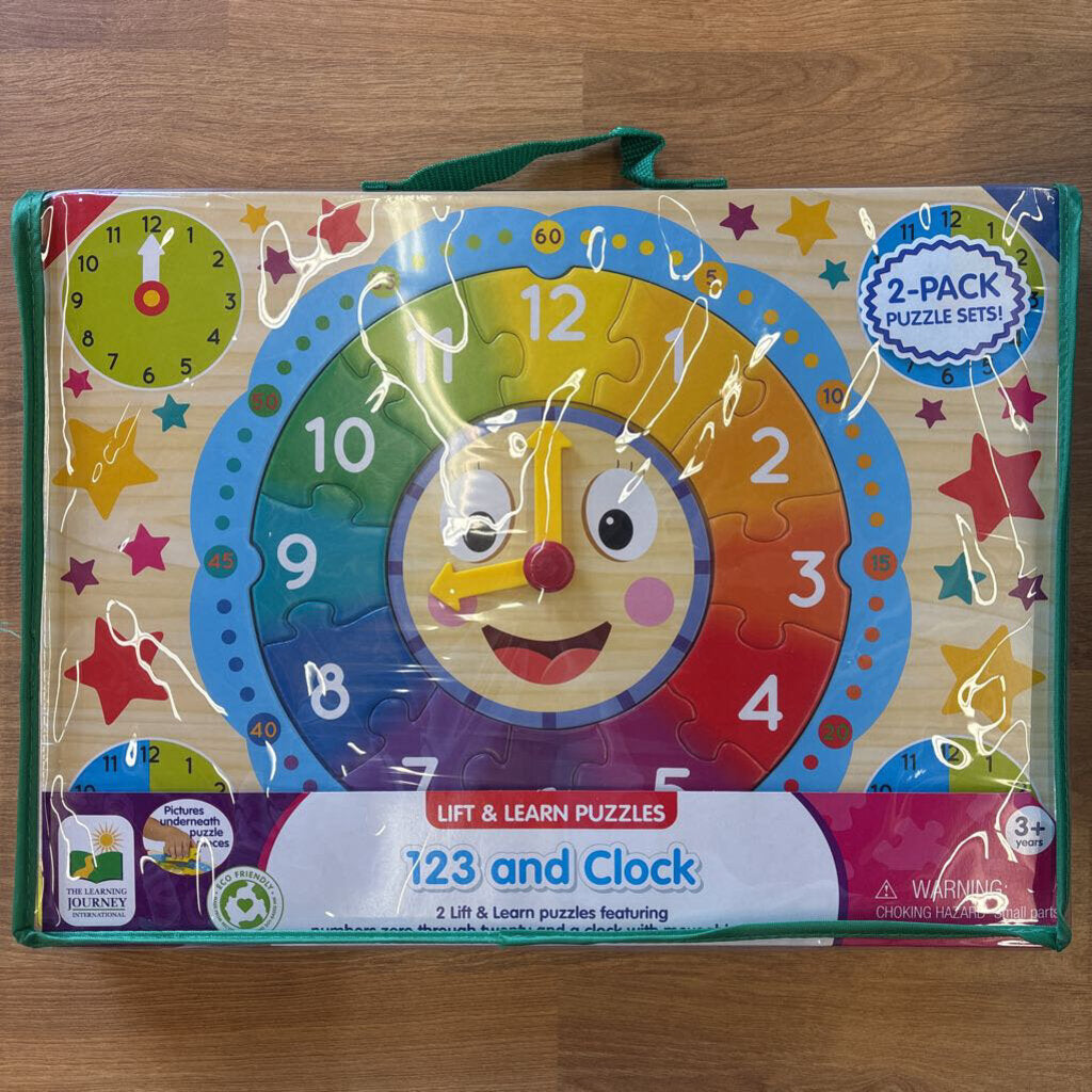 Learning Journey - 123 & Clock Puzzle