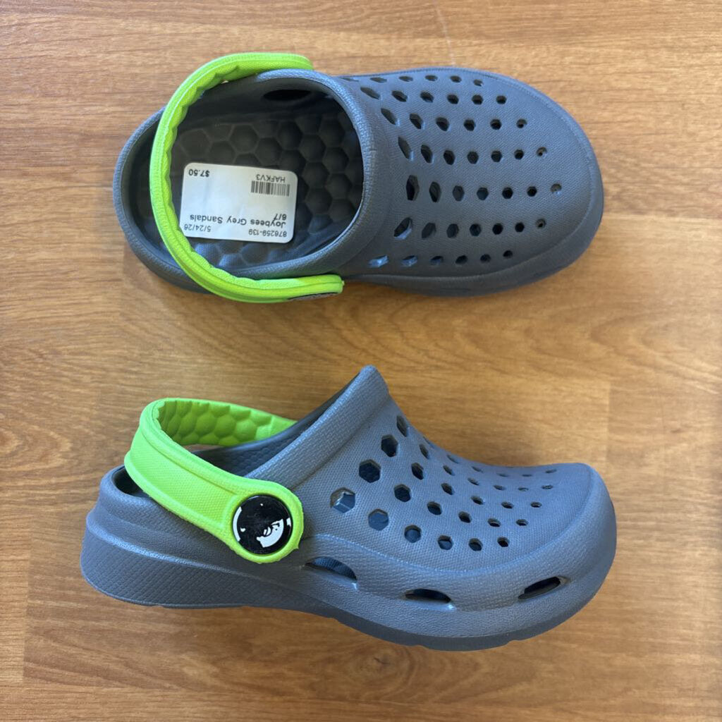 Joybees Grey Sandals 6/7