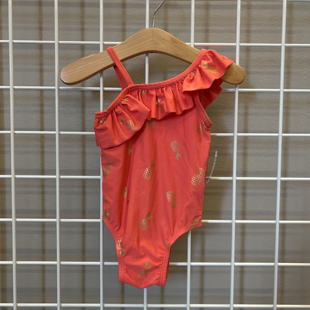 Old Navy Pineapple One Pc Swim 18/24m