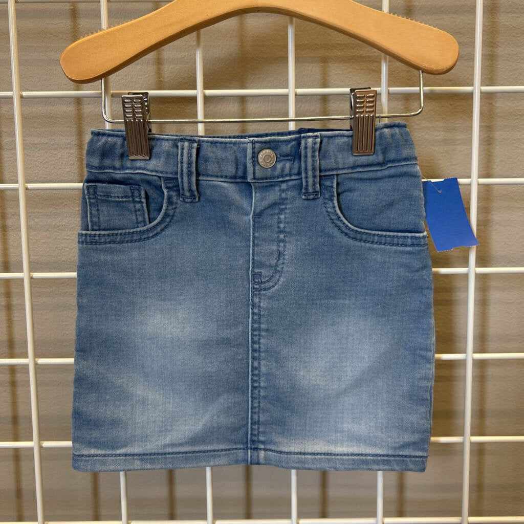 Cat Jack Denim Stretch Skirt 4