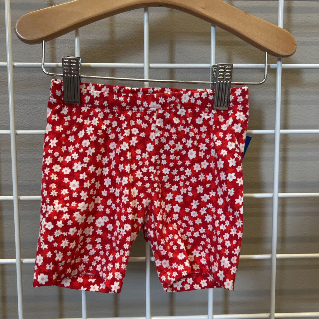 Old Navy Flower Bike Shorts 4T