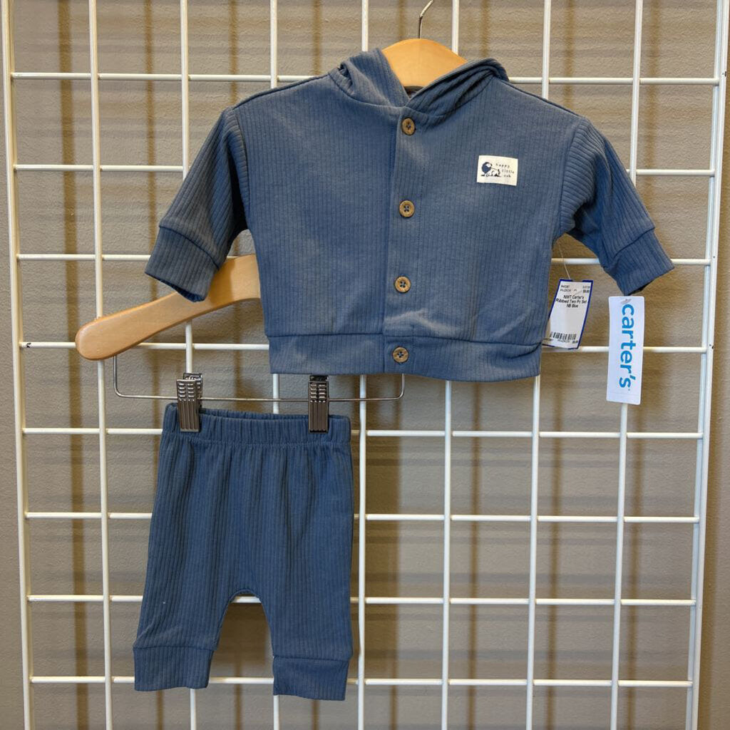 NWT Carter's Ribbed Two Pc Set - NB