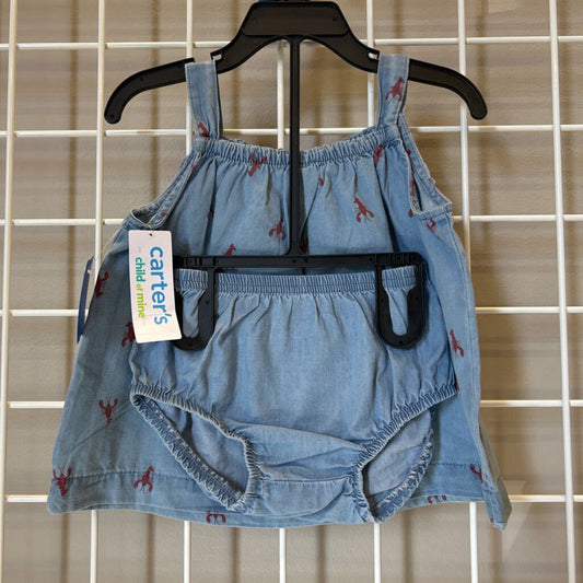 NWT Carter's Lobster Two Pc Set - 24m