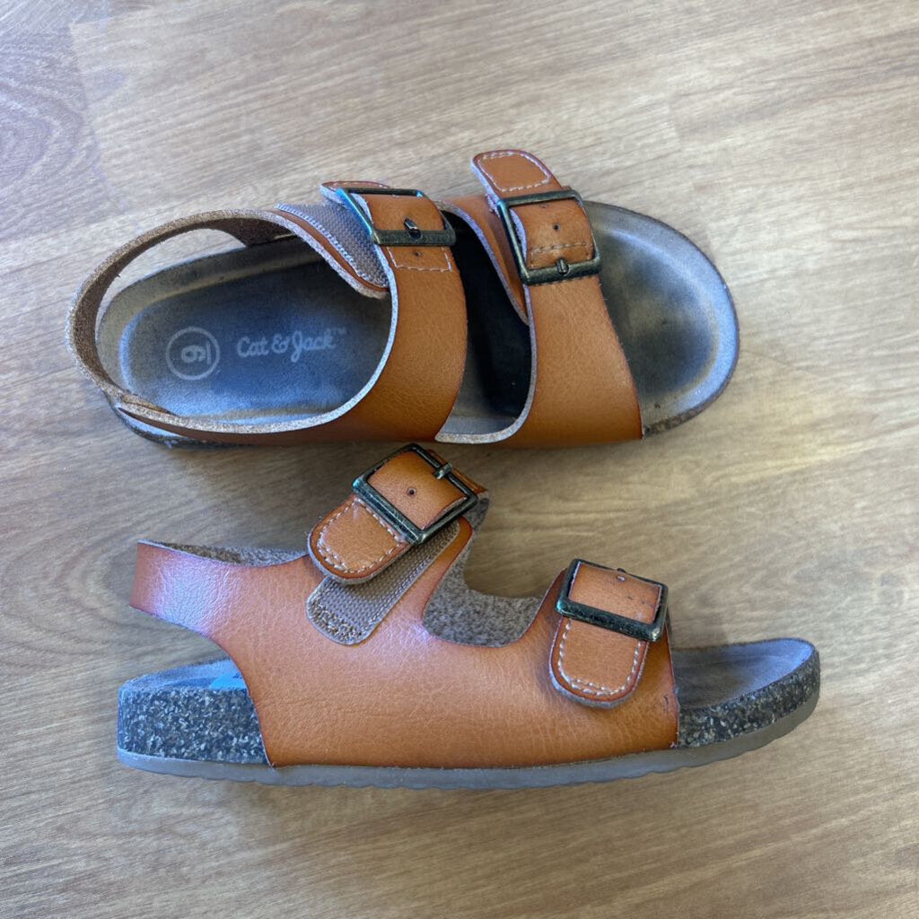 Cat & Jack Brown Sandals - 9