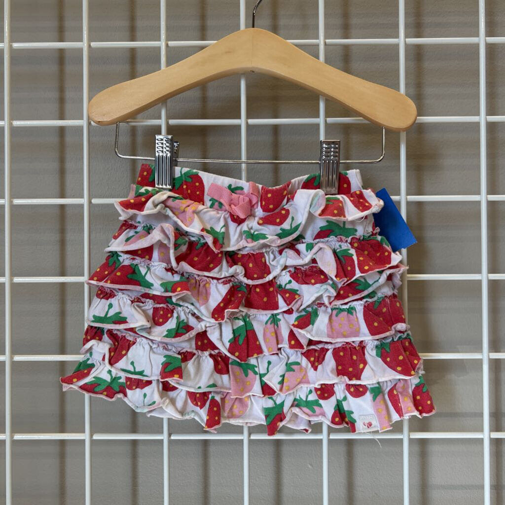 Hatley Strawberry Ruffle Skirt (wash wear) - 3