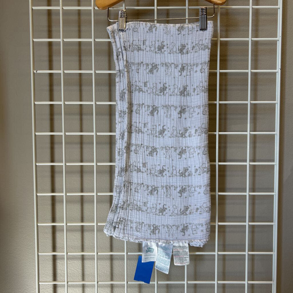 Aden + Anais Pooh Muslin Swaddle Blanket