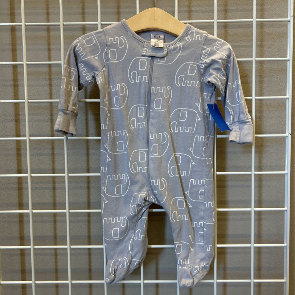 Gerber Elephant Zip Sleeper - 0/3m