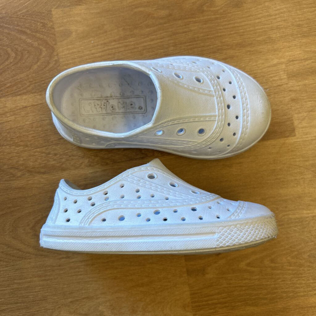 Little Me White Water Shoes - 5