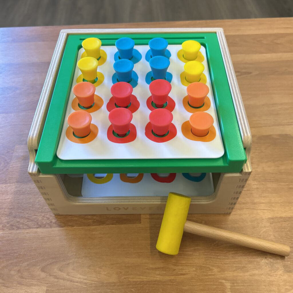 Lovevery Match & Tap Hammer Box