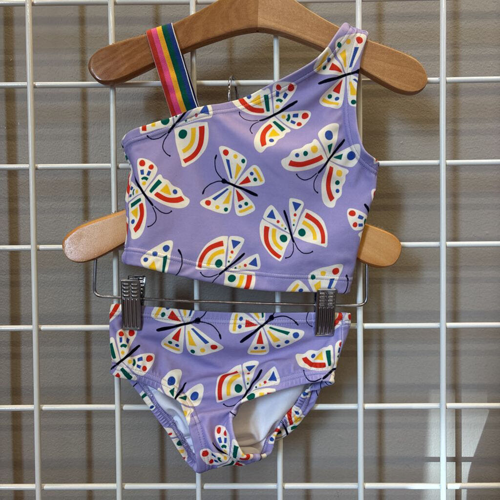 Hanna Andersson Butterfly Two Pc Swim - 2T