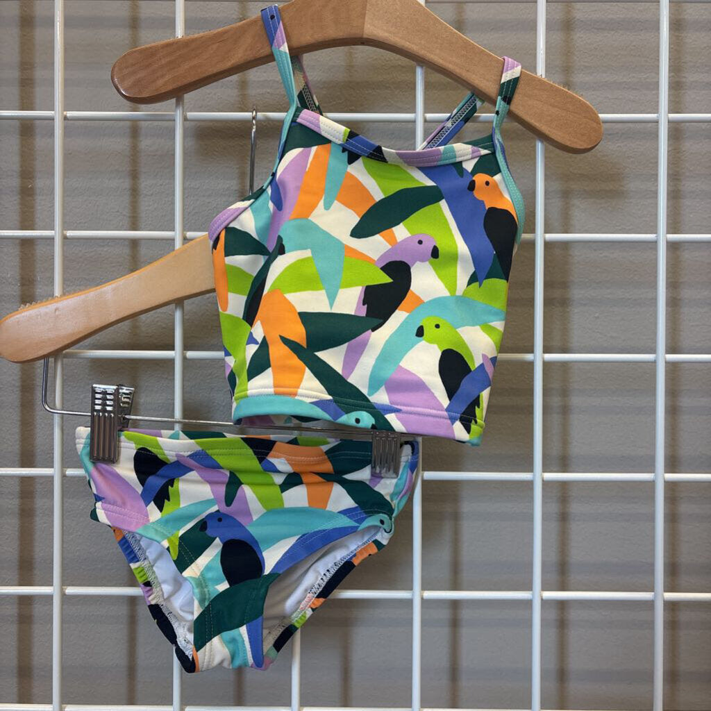Hanna Andersson Parrot Two Pc Swim - 2T