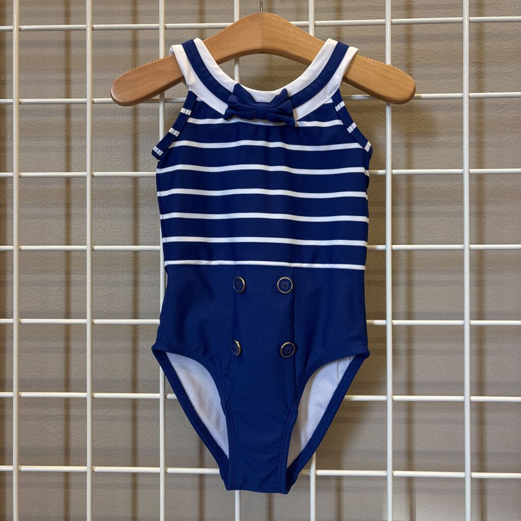 Gymboree Stripe One Pc Swim -3T