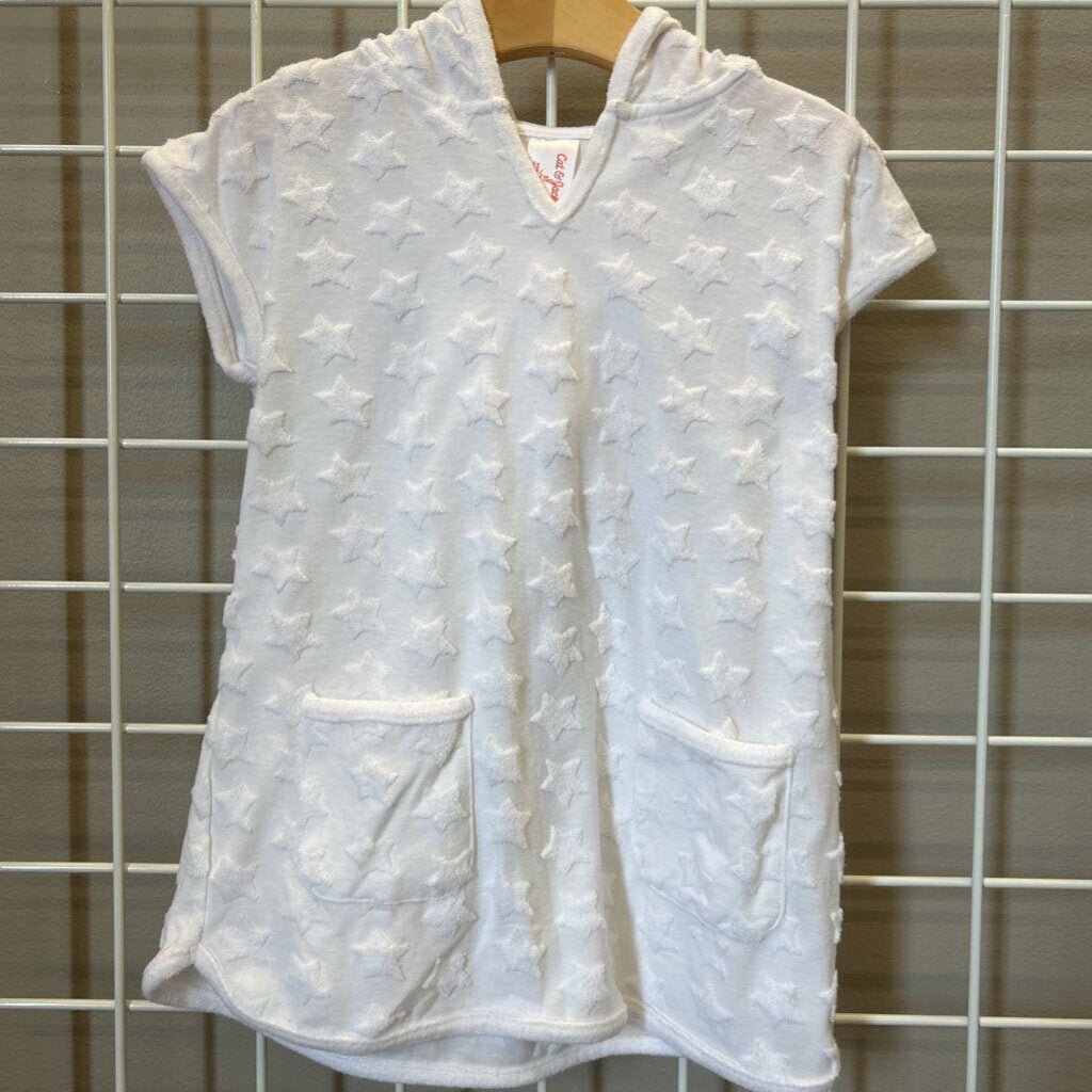 Cat & Jack Star Swim Cover Up Dress - 5T