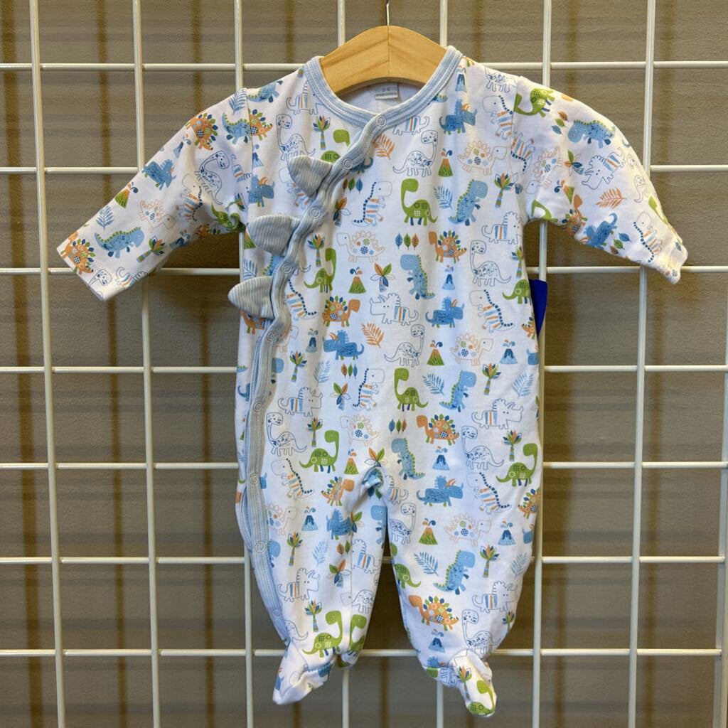 Kissy Kissy Dino Snap Sleeper - 3/6m