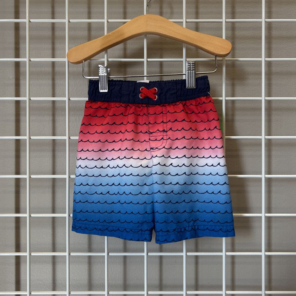 Cat & Jack Wave Swim Shorts - 4T