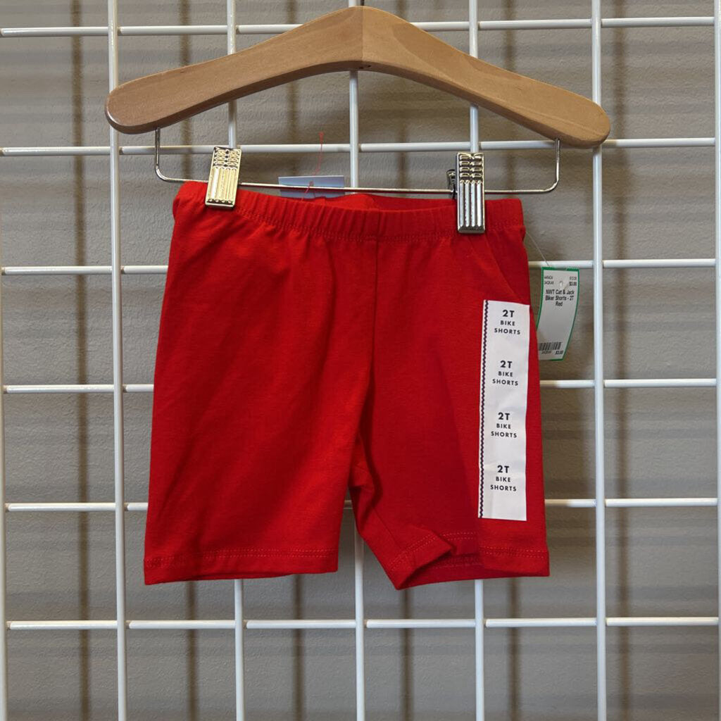 NWT Cat & Jack Biker Shorts - 2T