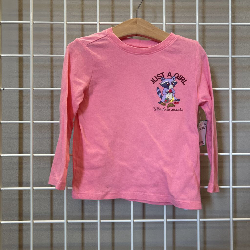 Old Navy Raccoon LS Tee - 3T
