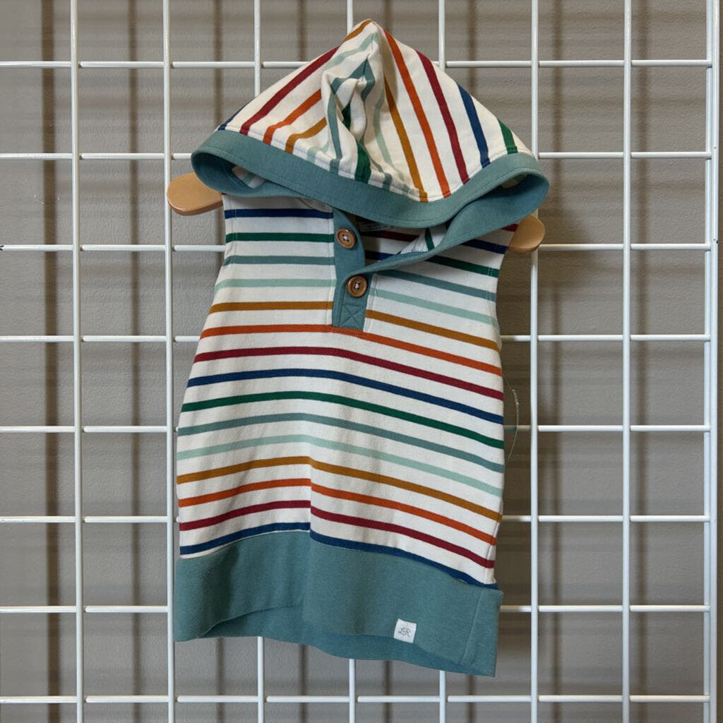 Little Road Co. Stripe Hoodie Top - 3