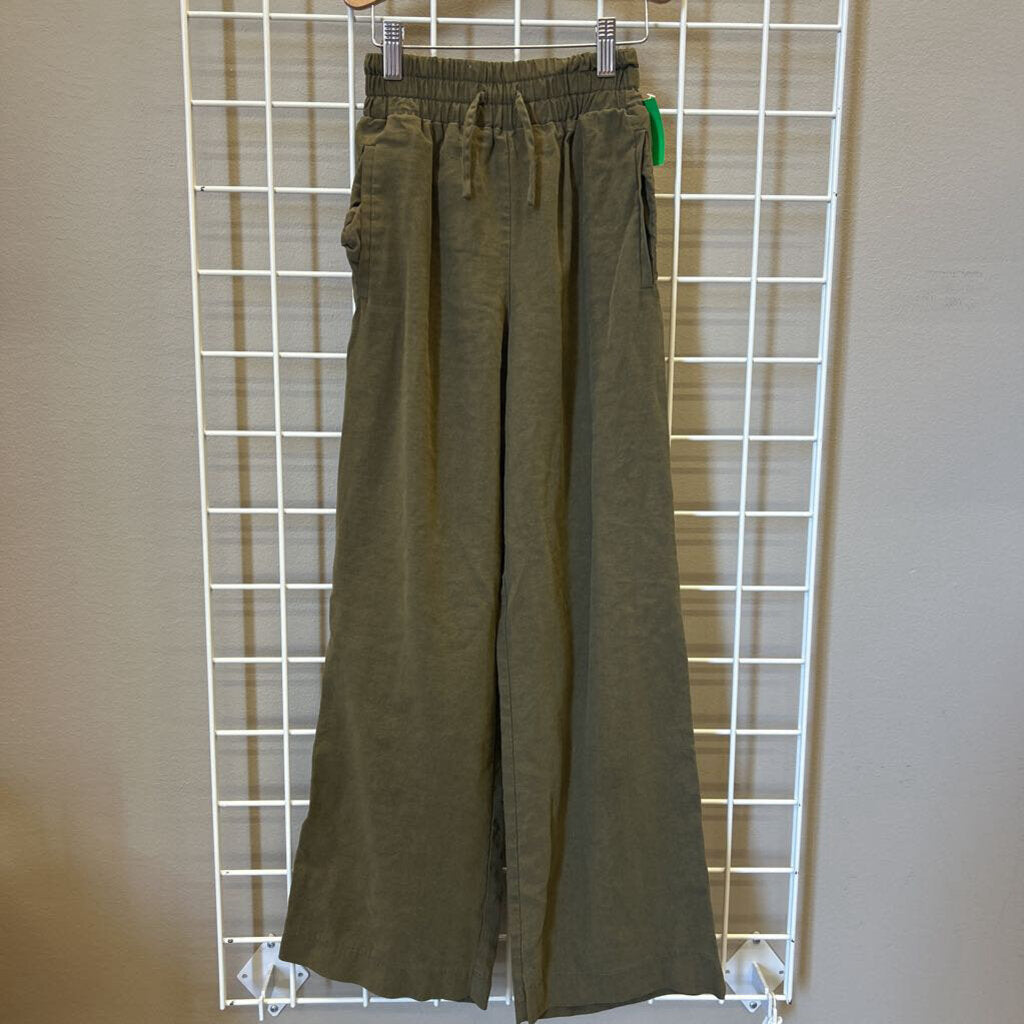 Zara Wide Leg Drawstring Trouser - 13/14