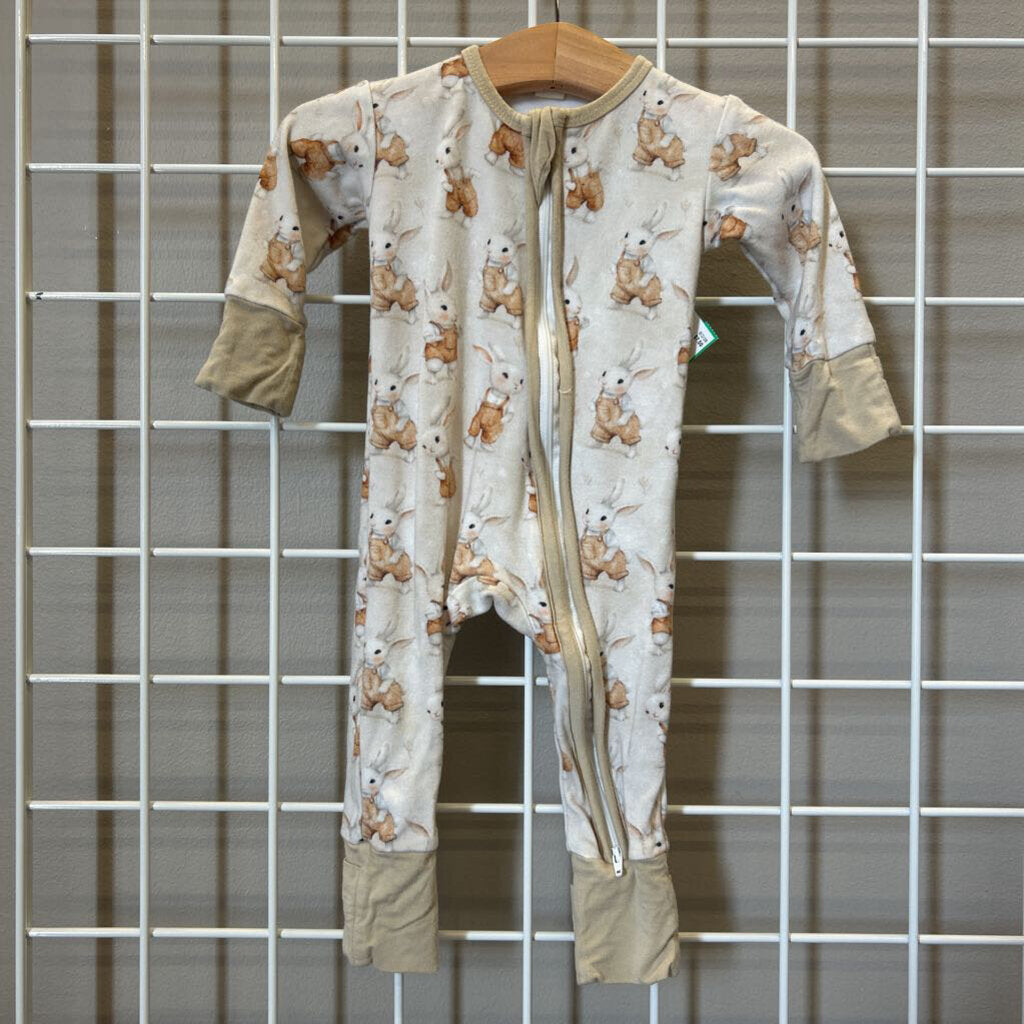 Before & Ever Bunny Zip Sleeper - 3/6m