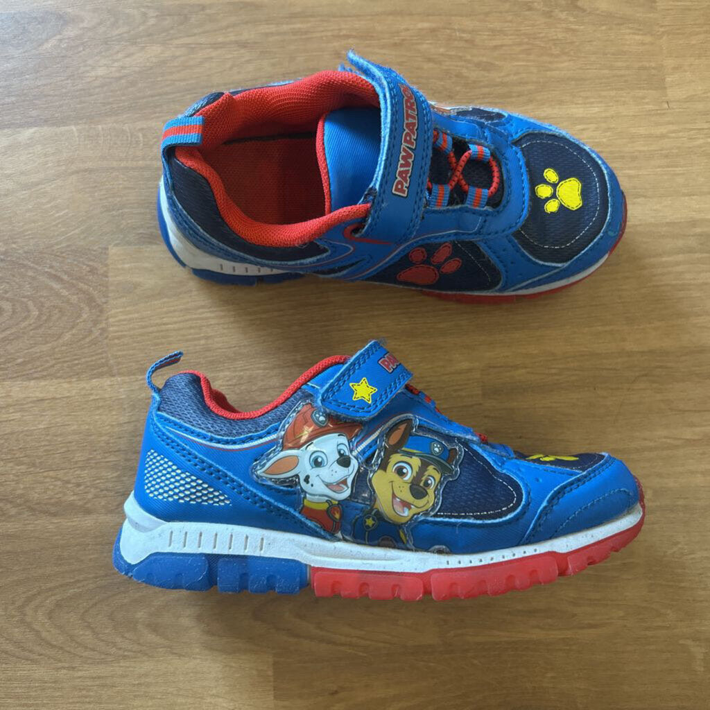 Paw Patrol Blue Light Up Sneakers - 11
