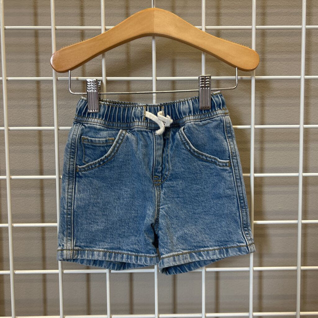 Cat & Jack Pull On Denim Shorts - 2T