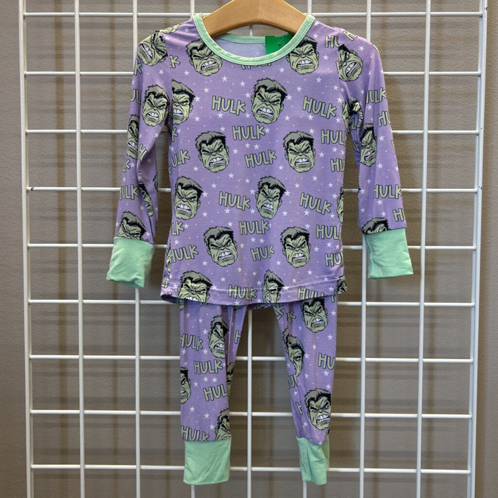 Unbranded Bamboo Hulk Pjs - 2T