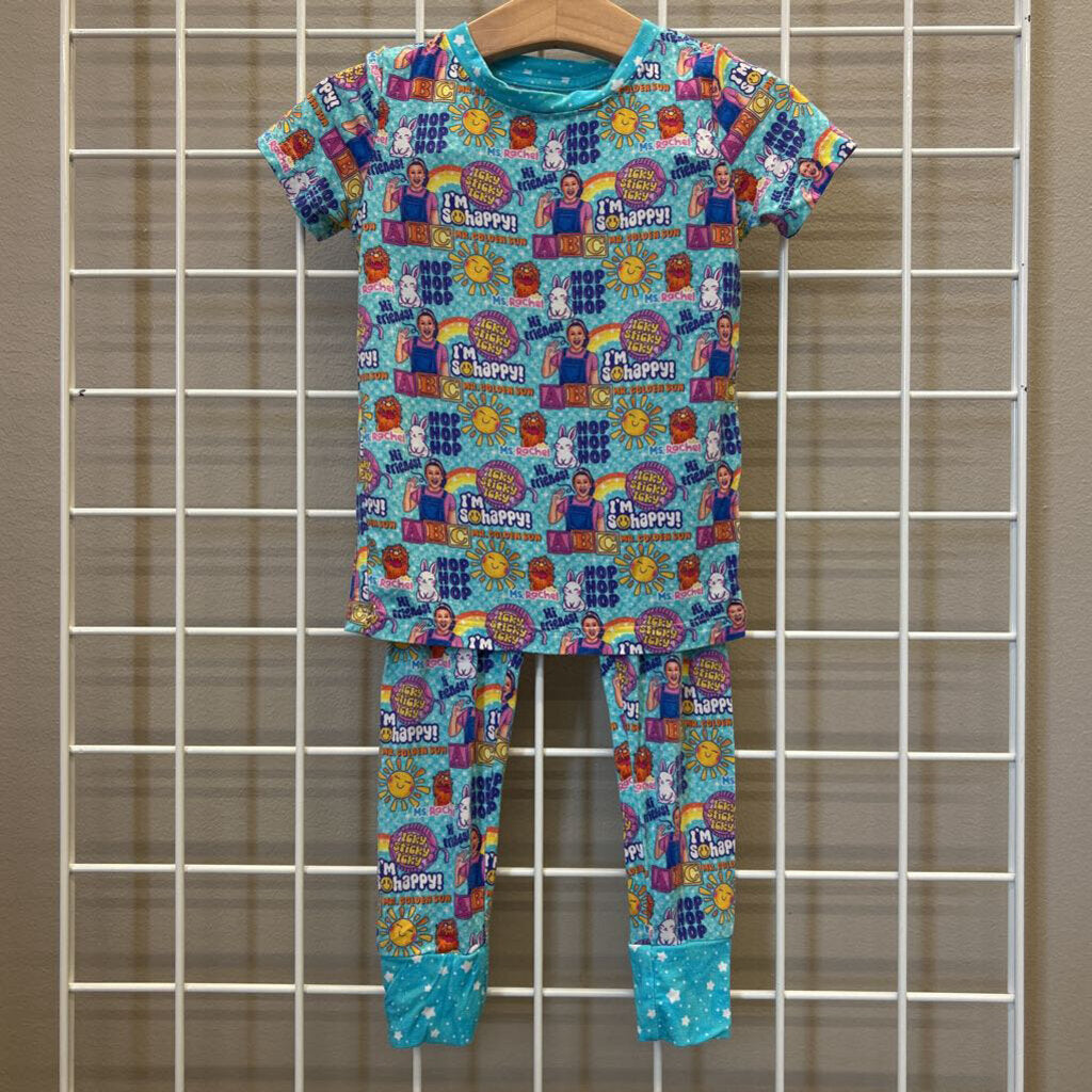 Ro Ro Riches Bamboo Ms. Rachel Pjs - 2T