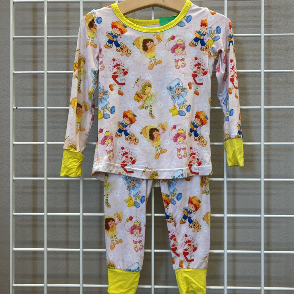 Unbranded Bamboo Strawberry Shortcake Pjs - 2T