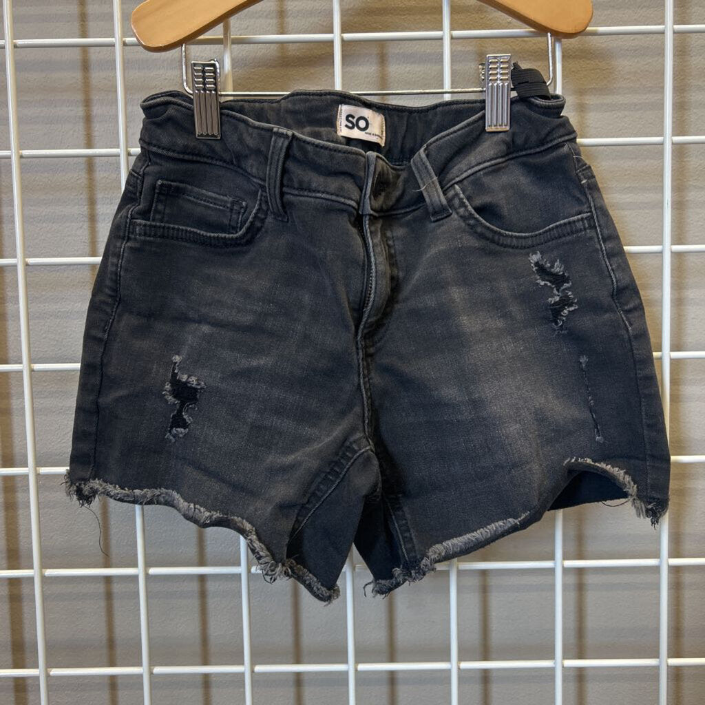 So Distressed Denim Shorts - 12