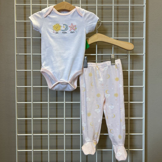 NWT Bear Paw SS Onesies - 6/9m