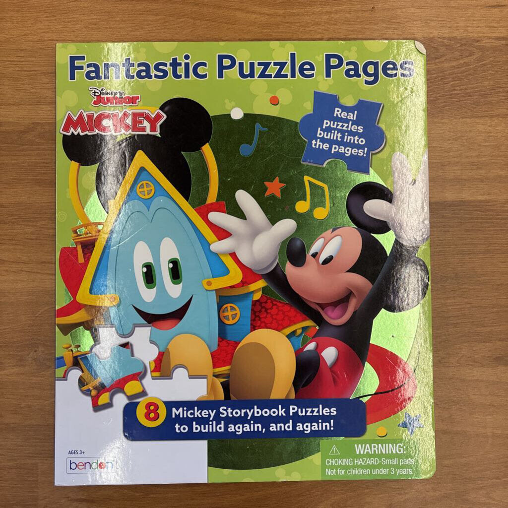Mickey Fantastic Puzzle Pages