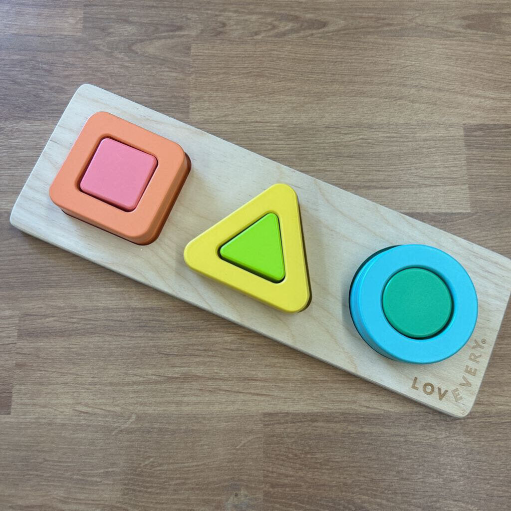 Lovevery Wooden Shapes Puzzle
