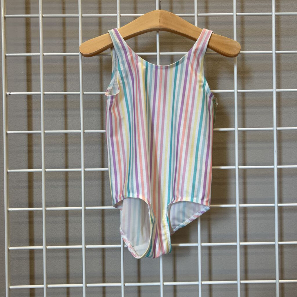H&M Stripe One Pc Swim - 3/4